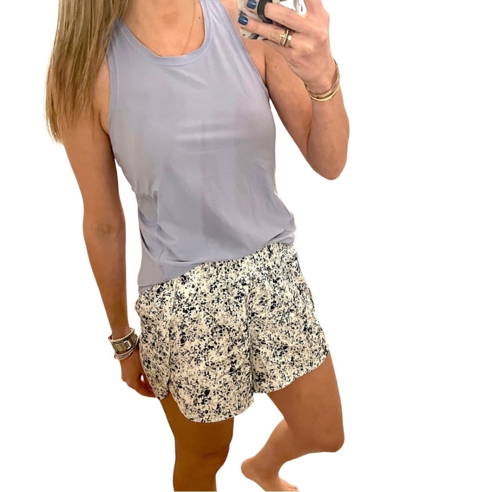 Athleta Size Small workout outfit | Shorts & Razorback Purple Tanktop